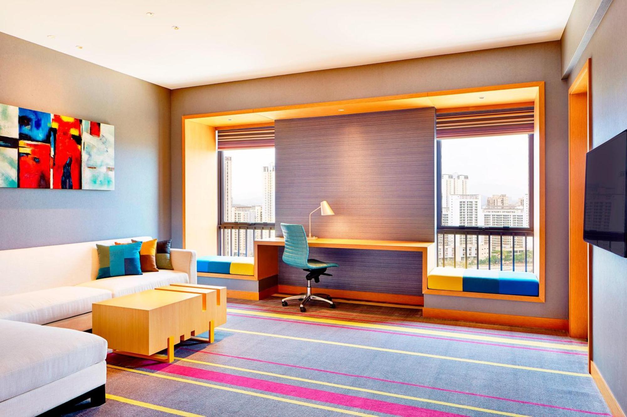 Aloft Dynamic Town Hotell Shenzhen Exteriör bild