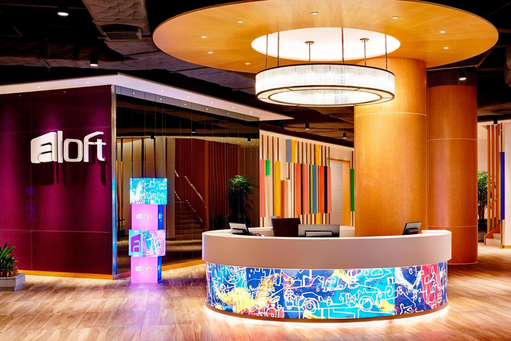 Aloft Dynamic Town Hotell Shenzhen Exteriör bild